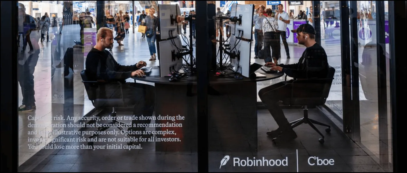 Brand activation for Robinhood ‘Legend’ launch