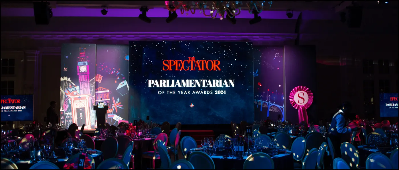Event Production for The Spectator Parliamentarian Awards