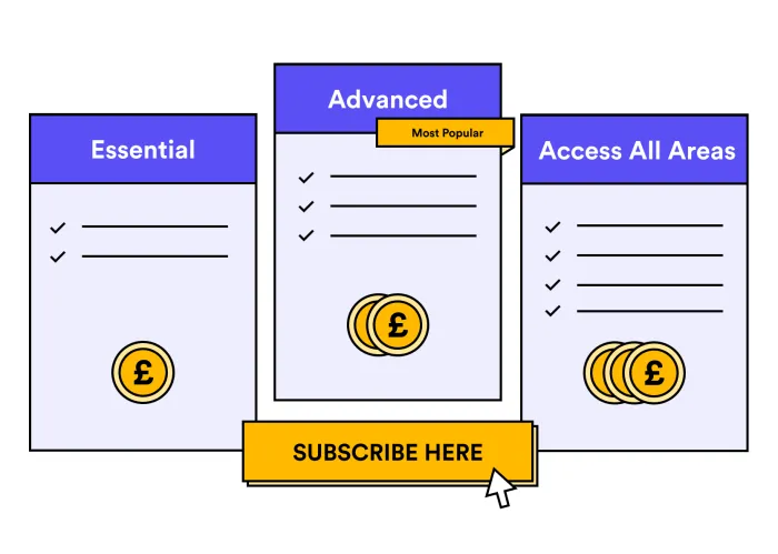 3. Offer subscription access