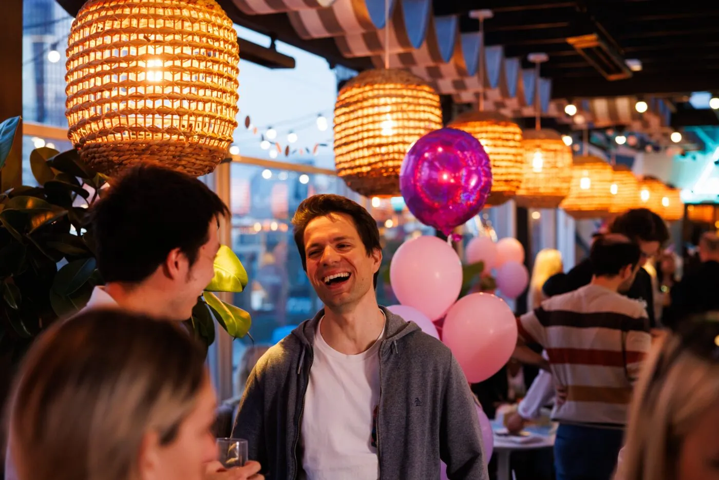 Corporate party photography
