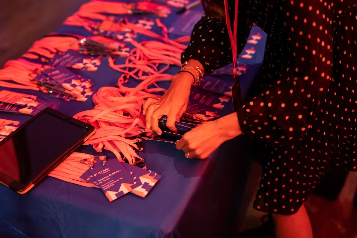 Nametags & lanyards