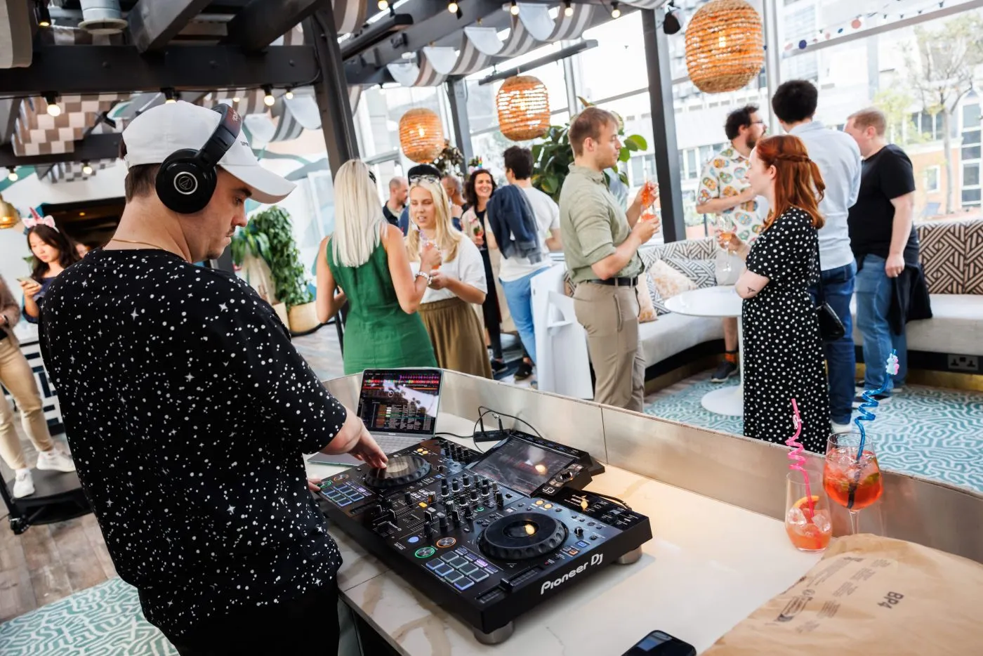 Corporate party photography